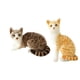 thumbnail image 3 of 2 Piezas De Simulación De Gatos Siameses Rellenos De Felpa De Animales Rellenos Para Regalo, 3 of 5