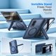 thumbnail image 2 of Funda LIDEEYA para Samsung Galaxy Z Fold 8 Azul con soporte plegable, 2 of 7
