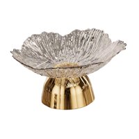 Magideal - Cuenco Con Pedestal Y Soporte Para Platos, Decoración Moderna, Práctica Cesta De Frutas Con Patas, Bandeja Para Aniversario, Inauguración De La Casa, Blanco