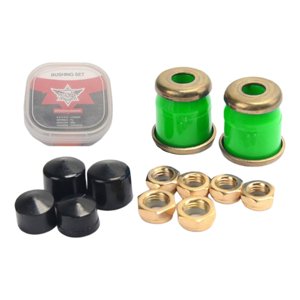 Magideal - Bujes De Camión Para Monopatín, Para 2 Camiones, Mantenimiento De Monopatín Para Una Conducción Suave, Kit De Reconstrucción, Reemplazo De Arandelas D Estilo A