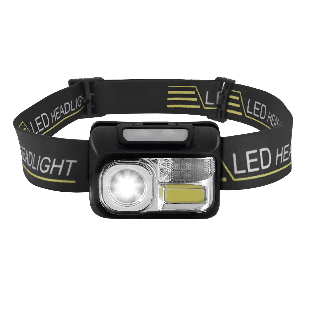 Genérico - Linterna Cabeza Frontal Led Brillante Luz Camping Lampara