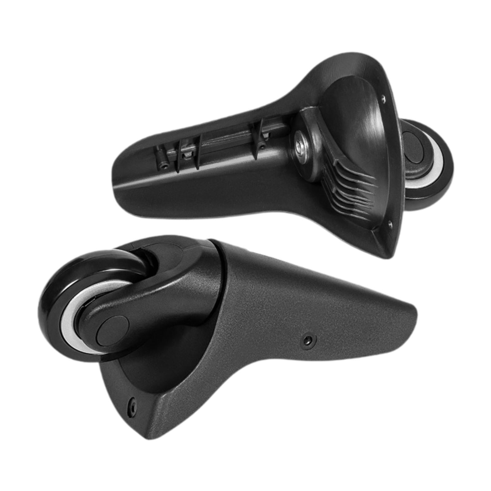 Magideal - 2x Ruedas Para Maletas De Equipaje, Ruedas Giratorias De 360 Grados Para Maletas, Bolsas De Viaje Y Portaequipajes