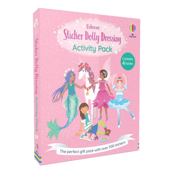 Libro Usborne Paquete de Actividades con Pegatinas para Vestir Muñecas