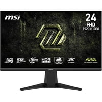 Monitor Gamer Msi Mag 245F X24 24"" Plano, 240Hz, 0.5Ms Fhd Rapid Ips