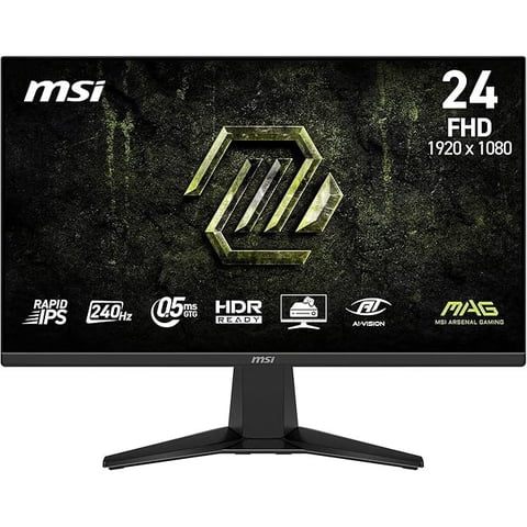 Monitor Gamer Msi Mag 245F X24 24"" Plano, 240Hz, 0.5Ms Fhd
