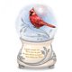 thumbnail image 1 of Globo de Nieve Musical The Bradford Exchange Cardinal 13 cm, 1 of 4