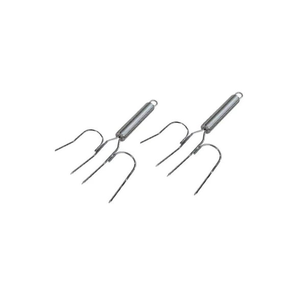 Roasting Lifters Ninja de acero inoxidable, 2 piezas
