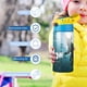 thumbnail image 5 of Flow Botella de Agua con Tapa Pop Top de Un Toque, Acero Inoxidable, a Prueba de Fugas, para Deportes, Botella Infantil azul 12 oz, 5 of 6