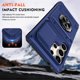 thumbnail image 4 of Para Samsung Galaxy S23 Ultra 5G Funda de Teléfono con Soporte de Anillo para Dedo y Pata de Apoyo, Ranuras para Tarjetas, Resistente a Golpes de Alta Resistencia, Protectora Resistente Que Funciona, 4 of 7