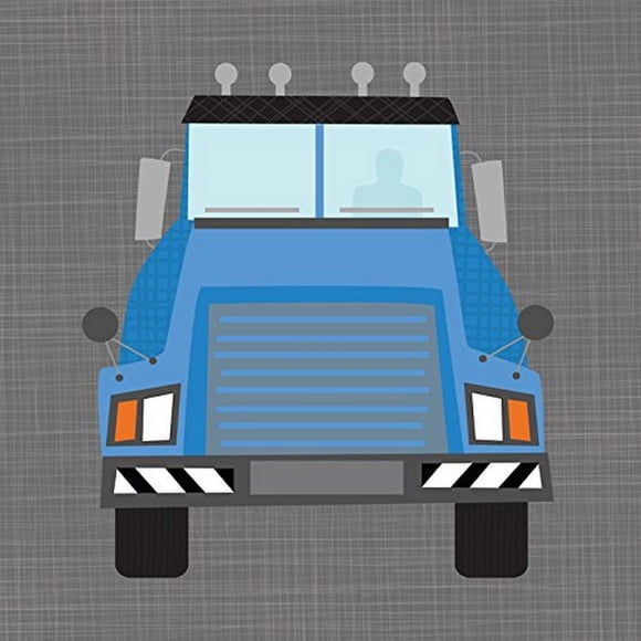 Cuadro de lienzo Oopsy Daisy Ways to Wheel Mac Truck 25 x 25 cm