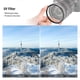 thumbnail image 5 of Kit de filtros de lentes NEEWER UV CPL ND8 49 mm con estuche de almacenamiento, 5 of 8