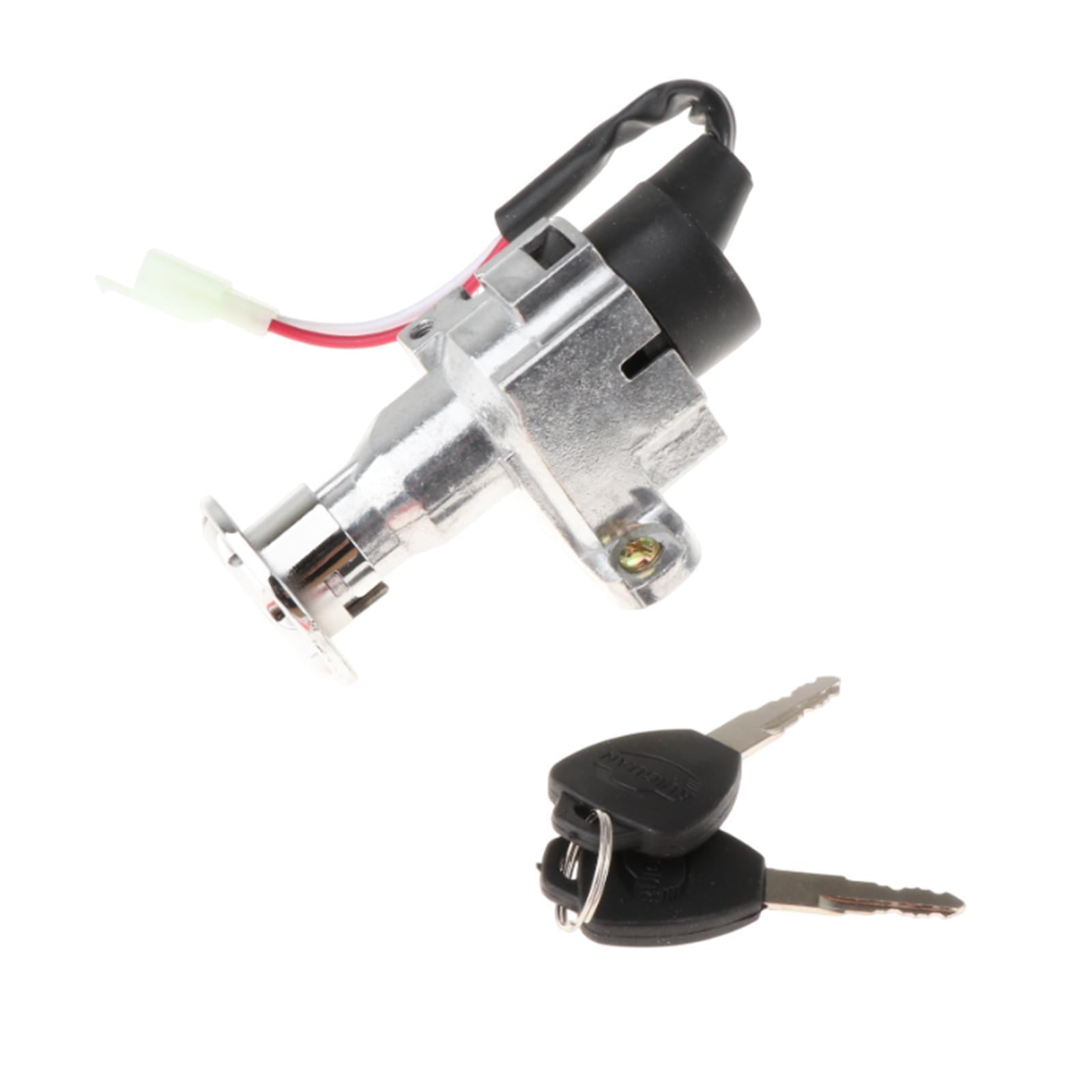 Magideal - Bloqueo De Encendido Para Bicicleta Eléctrica Juego De Bloqueo De Encendido Y Apagado Accesorios Para Bicicletas Eléctricas Para Vehículos Eléctricos De 16 A 25 Mm