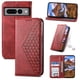 thumbnail image 1 of Funda Flip FOXDOCK para Google Pixel 7 Pro , Estilo Billetera con Diseño Rombo, Correa de Mano y Soporte, Uso Diario, 1 of 6