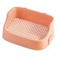 thumbnail image 3 of Bandeja De Entrenamiento Para Orinal Para Mascotas Con Cierre A Presión Pet Pan Rabbits Litter Box Pink, 3 of 5