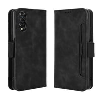 Funda Tipo Billetera Foxdock Para Tcl 50 5G – Tapa Flip Con Tarjetero