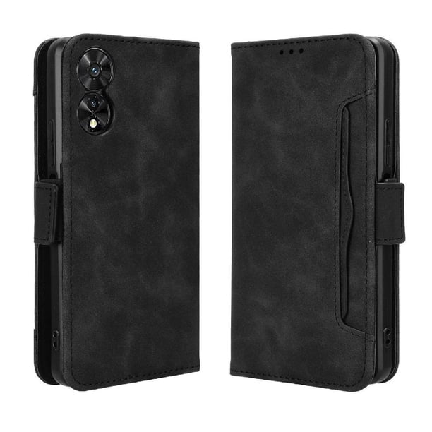 Funda Tipo Billetera FOXDOCK para TCL 50 5G – Tapa Flip con Tarjetero