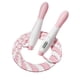 thumbnail image 2 of Cuerda De Saltar De Segmento Con Cuentas Suaves Para Niños Cuerda De Saltar Con Contadores Rosa Portátil, 2 of 3
