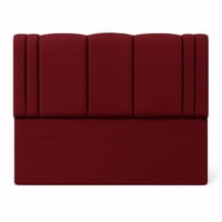 Ethan Desing - Respaldo De Cama 1 Plazas Milano Burdeo