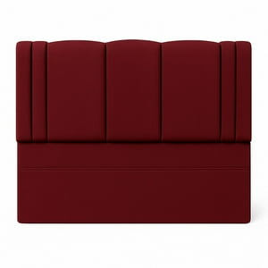 Ethan Desing - Respaldo De Cama 1 Plazas Milano Burdeo