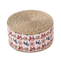 Ioensy - Cojín De Meditación, Tapete De Suelo De Tatami Tejido Portátil Para Oración Al Aire Libre, Patrón De Caballo Interior