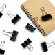 thumbnail image 5 of Pinzas para Carpeta DSTELIN Ancho 41 mm Paquete de 24 Negro, 5 of 7