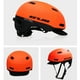 thumbnail image 2 of Casco Bicicleta City Visera Profesional Talla L Naranjo, 2 of 3