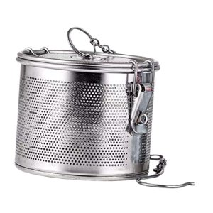 Magideal - Infusor De Bola De Té Ciler De Condimento De Gran Capacidad Infusor De Té De Té Infusor De Especias De Té Para Restaurante En Casa Té De Hojas Sueltas 16X9.5Cm