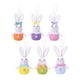 thumbnail image 1 of Juego De 6 Adornos Colgantes De Conejito De Pascua, Gnomos De Conejito De Peluche Para Decoración Del Hogar Y árbol, 1 of 3