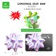 thumbnail image 2 of Lazos para regalos elify 6 cm 60 piezas arcoíris en forma de estrella, 2 of 4