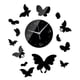 thumbnail image 4 of Reloj De Pared Moderno Geométrico Silencioso DIY Espejo Acrílico Para Oficina Hogar Negro, 4 of 5