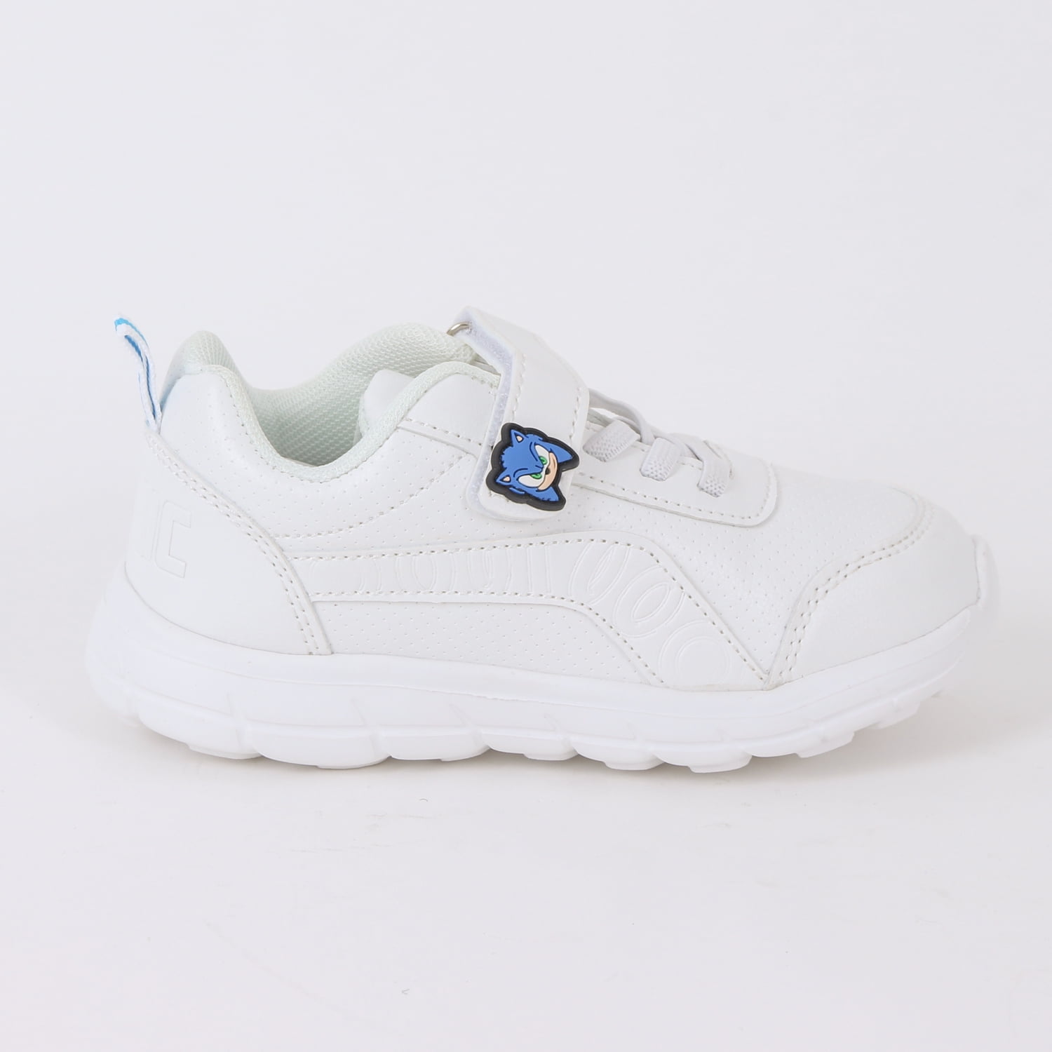 Zapatilla Escolar Niño Velcro Sonic Pin Blanco Sonic