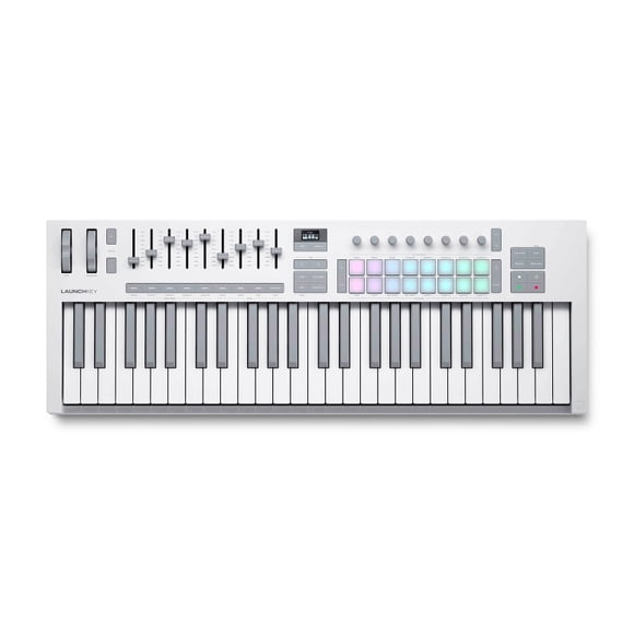 Controlador Midi NOVATION LaunchKEY 49 MK4 WH