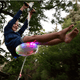 thumbnail image 3 of Asiento Multicolor LED Tirolesa Slackers Swing Seat, 3 of 3