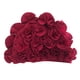 thumbnail image 1 of Gorro De Natación Pétalos Florales Gorros De Natación De Playa De Moda Para Ni?as Jóvenes Mujeres Rojo Oscuro, 1 of 5