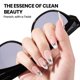 thumbnail image 3 of Set de esmalte de gel Beetles 4 piezas 10 ml negro y blanco, 3 of 6