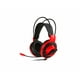 thumbnail image 1 of Audífonos Gamer MSI DS501 Micrófono Jack 3,5 Negro/Rojo, 1 of 4