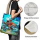 thumbnail image 3 of Dragon Striker Bolso de tela con estampado de lienzo para mujer, bolsa de compras reutilizable y estética, con cremallera interior, regalo para mujer, 35 × 40 cm., 3 of 6