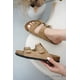 thumbnail image 5 of Sandalia plana Project Cloud Venita color castaño de cuero genuino, 5 of 6