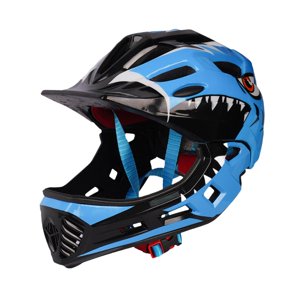 Ioensy - Casco De Bicicleta Para Niños, Casco Integral Moderno Para Exteriores, Correr, Andar En Bicicleta, Patineta, Azul Oscuro