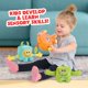 thumbnail image 2 of Monstruos de peluche sensoriales WowWee Super Simple Rizzo Blue 0+, 2 of 6
