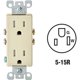 thumbnail image 2 of Enchufe eléctrico Leviton Decora, termoplástico resistente a los impactos, 2 of 3