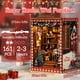 thumbnail image 3 of Kit Diy De Rincón De Libros Miniatura Snow Realm Wei Pavilion 161 Piezas, 3 of 9