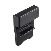 Ioensy - Car Seat Gap Filler Multifunción Bolsillo De Alta Capacidad Para Tarjetas Teléfonos Negro