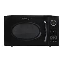 Horno Microondas Nostalgia Retro 1000 W 1.1 Pies Cúbicos Negro