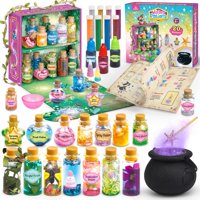 Kit De Manualidades Wookidel Fairy Magic 20 Botellas De Poción