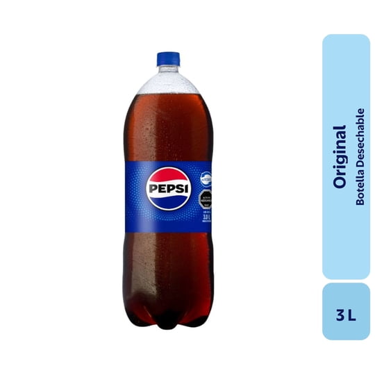 Bebida Original Botella 3 L Pepsi