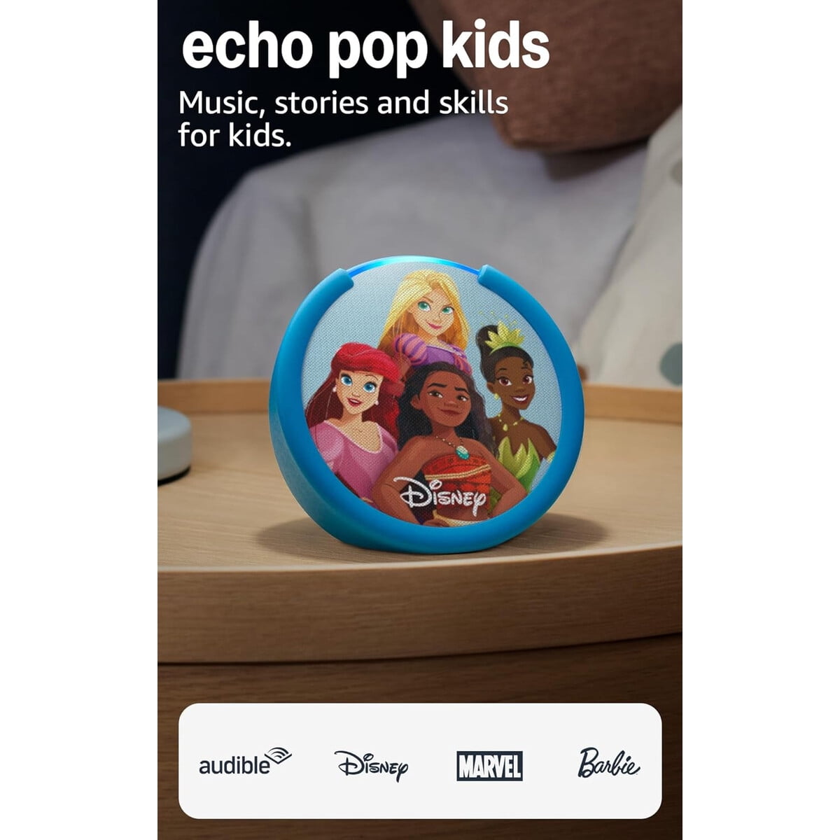 Echo - Parlante Inteligente Pop Kids Disney Alexa