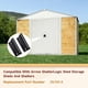 thumbnail image 3 of Kit completo de ajuste para puerta de cobertizo LEYURISE para puerta metálica Arrow ShelterLogic, 3 of 9