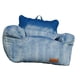 thumbnail image 1 of Funda puff estilo sillón Jeans para niño, producto para rellenar, 1 of 3