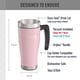 thumbnail image 2 of Taza THERMOS ICON SERIES de acero inoxidable 473 ml Sunset Pink, 2 of 7